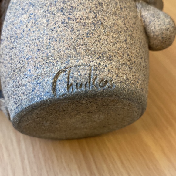 Signed Funny Face pottery “Mom” mug. - Picture 5 of 9